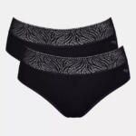 Knickers | N024667 Black PERIOD PANTS Period hipster knickers Women sloggi