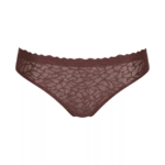 Knickers | N024691 Ebony brown ZERO FEEL LACE Brazilian knickers Women sloggi