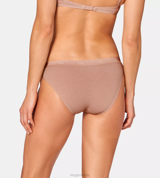 Knickers | N024694 New Beige 24/7 100 Mini knickers Women sloggi - Image 5