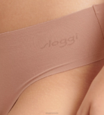 Knickers | N024712 Cameo brown ZERO MODAL 2.0 String Women sloggi - Image 6