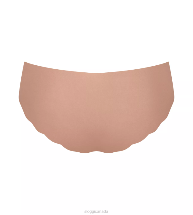 Knickers | N024713 Cameo brown ZERO MODAL 2.0 Hipster knickers Women sloggi - Image 3
