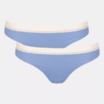 Knickers | N02481 Riviera GO RIBBED Brazilian knickers Women sloggi