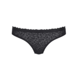 Knickers | N02487 Black ZERO FEEL LACE Brazilian knickers Women sloggi