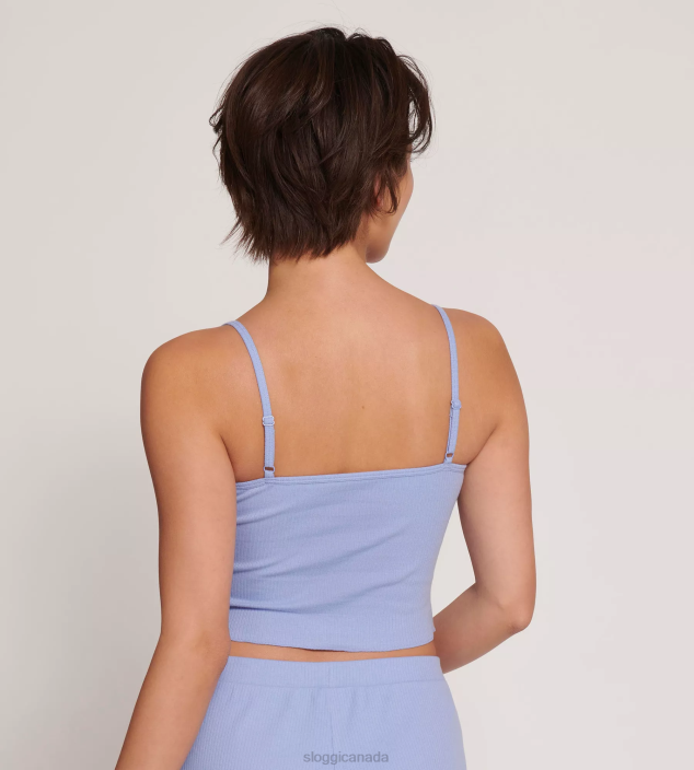 Loungewear | N024110 Fabulous GO RIBBED Top with spaghetti straps Women sloggi - Image 3