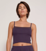 Loungewear | N024133 Blueberry GO RIBBED Top with spaghetti straps Women sloggi - Image 2