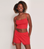 Loungewear | N024217 Campari GO RIBBED Shorts Women sloggi - Image 4