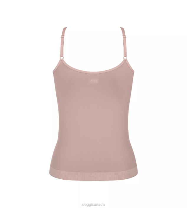 Loungewear | N024295 Foggy Mauve EVER INFUSED ALOE Top with spaghetti straps Women sloggi - Image 2