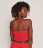 Loungewear | N024307 Campari GO RIBBED Top with spaghetti straps Women sloggi - Image 3