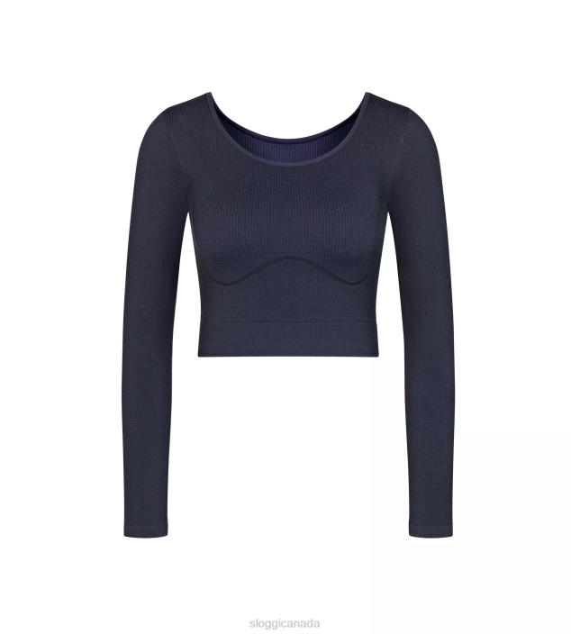 Loungewear | N024348 Black EVER INFUSED ALOE Long-sleeve top Women sloggi - Image 1