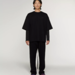 Loungewear | N024408 Black long-sleeve top Women 032C X sloggi
