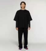 Loungewear | N024408 Black long-sleeve top Women 032C X sloggi