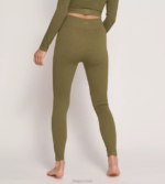 Loungewear | N024481 Martini Olive EVER INFUSED CBD Leggings Women sloggi - Image 4