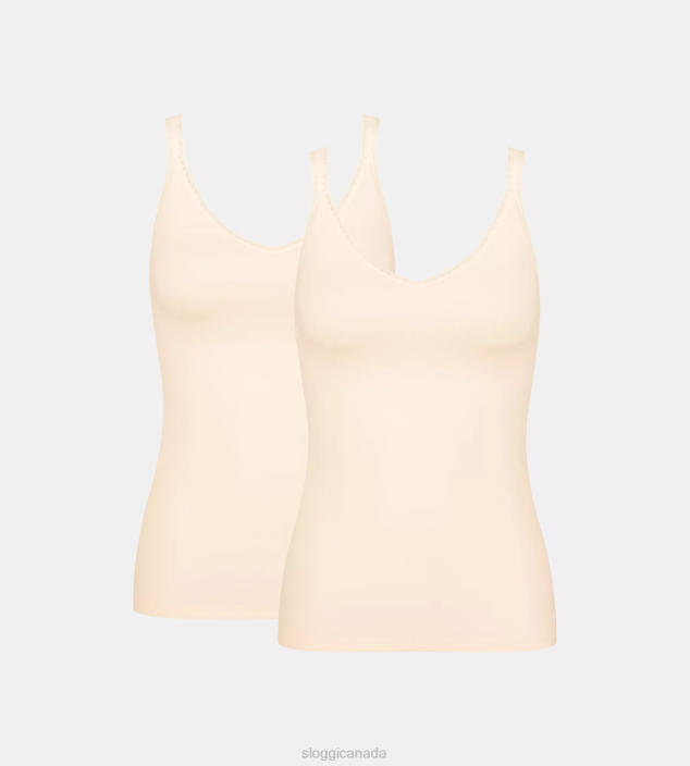 Loungewear | N024500 Fresh powder GO Top with spaghetti straps Women sloggi - Image 1