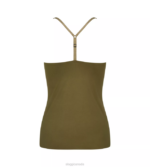 Loungewear | N024540 Dried laver S SUBTLE Top with spaghetti straps Women sloggi - Image 2