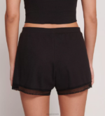 Loungewear | N024592 Black GO RIBBED Shorts Women sloggi - Image 3
