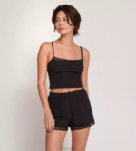 Loungewear | N024592 Black GO RIBBED Shorts Women sloggi - Image 4