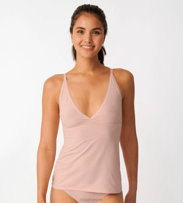 Loungewear | N024686 V s terracotta EVER FRESH Tank top Women sloggi - Image 3