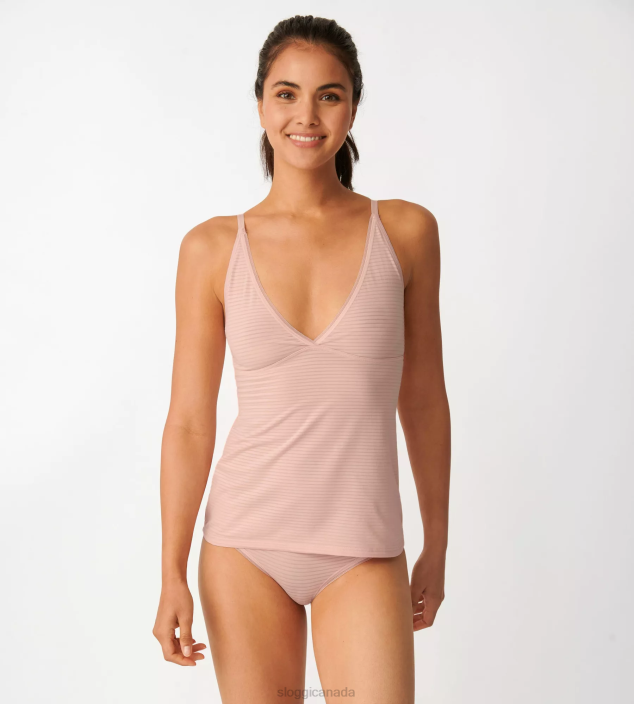 Loungewear | N024686 V s terracotta EVER FRESH Tank top Women sloggi - Image 6