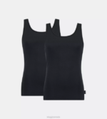 Loungewear | N024743 Black 24/7 tank top Men sloggi