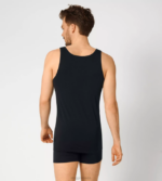 Loungewear | N024743 Black 24/7 tank top Men sloggi - Image 3