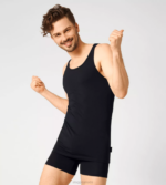 Loungewear | N024743 Black 24/7 tank top Men sloggi - Image 4