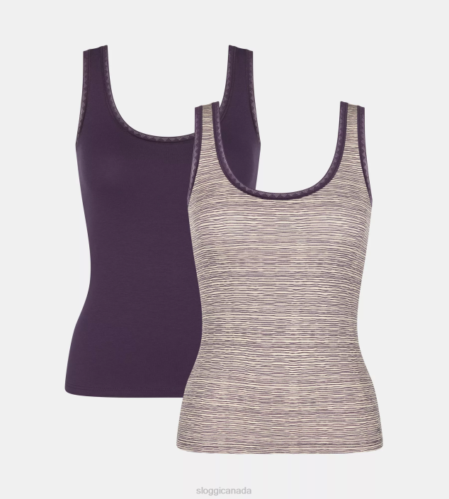 Loungewear | N02475 Multiple colours 10 GO Tank top Women sloggi - Image 1