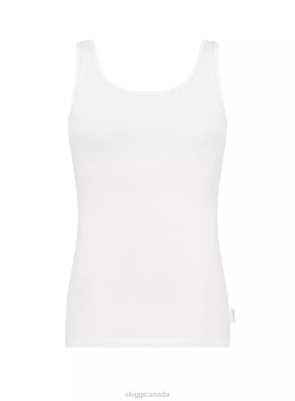 Loungewear | N024783 White 24/7 tank top Men sloggi