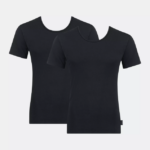 Loungewear | N024808 Black 24/7 t-shirt Men sloggi