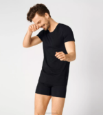 Loungewear | N024808 Black 24/7 t-shirt Men sloggi - Image 5