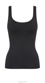 Loungewear | N02480 Black GO ALLROUND Tank top Women sloggi