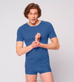 Loungewear | N024923 Summer sky FREE EVOLVE tank top Men sloggi - Image 4