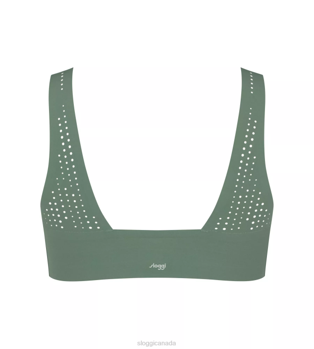 Swimwear N024355 Urban green SHORE ARIENZO Bikini top with removable pads Women sloggi - Image 2