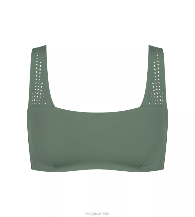 swimwear_n024355_urban_green_shore_arienzo_bikini_top_with_removable_pads_women_sloggi.png Swimwear N024355 Urban green SHORE ARIENZO Bikini top with removable pads Women sloggi - Image 1