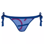 Swimwear N024541 Lilac - Light Combination SHORE MARINA GRANDE Brazilian bikini bottoms Women sloggi