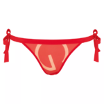 Swimwear N024687 Campari - Light combination SHORE MARINA GRANDE Brazilian bikini bottoms Women sloggi