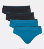 Underwear N024729 Black Combination EVER AIRY midi briefs Men sloggi