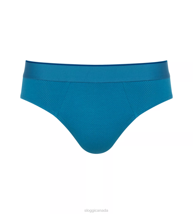 Underwear N024735 Blue - Dark Combination EVER AIRY midi briefs Men sloggi - Image 3