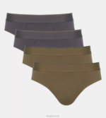 Underwear N024737 Grey Combination EVER AIRY midi briefs Men sloggi