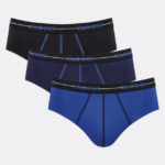 Underwear N024744 Black - Blue Combination START midi briefs Men sloggi