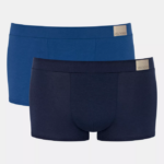 Underwear N024765 Blue - Dark Combination GO NATURAL hipster briefs Men sloggi
