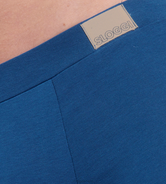Underwear N024765 Blue - Dark Combination GO NATURAL hipster briefs Men sloggi - Image 8