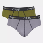 Underwear N024769 Taupe - Dark combination START midi briefs Men sloggi