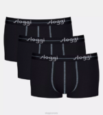 Underwear N024773 Black START hipster briefs Men sloggi