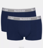 Underwear N024781 Blue Black GO ABC hipster briefs Men sloggi