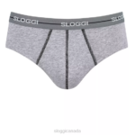 Underwear N024784 Grey Combination START midi briefs Men sloggi