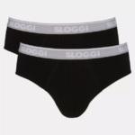 Underwear N024795 Black GO ABC midi briefs Men sloggi