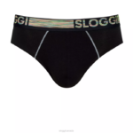 Underwear N024798 Black GO ABC NATURAL midi briefs Men sloggi - Image 2