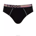 Underwear N024798 Black GO ABC NATURAL midi briefs Men sloggi