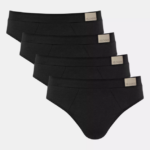 Underwear N024800 Black GO NATURAL midi briefs Men sloggi