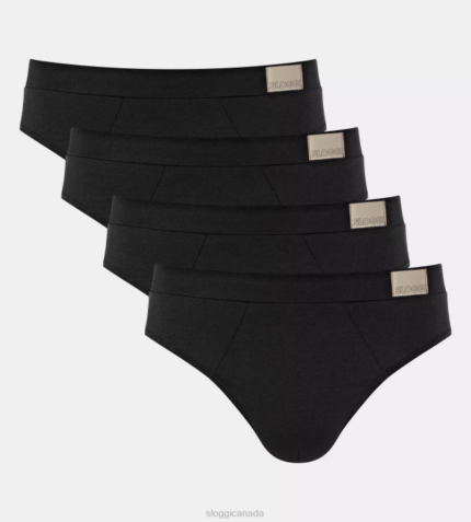 Underwear N024800 Black GO NATURAL midi briefs Men sloggi